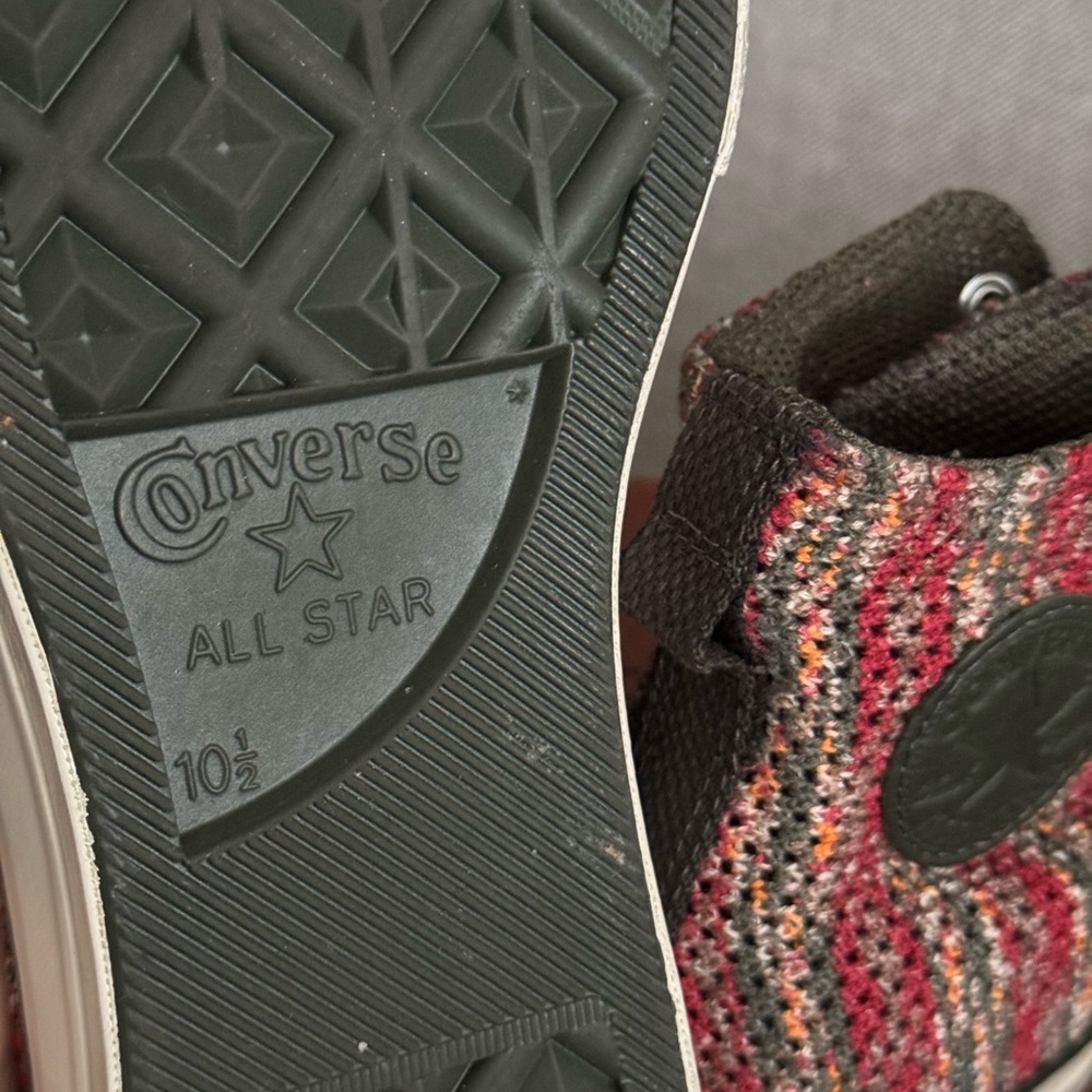 Converse Chuck Taylor All Star Missoni Fancy High-Tops unisex-Size 10.5 - Picture 6 of 16